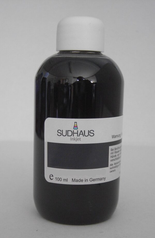 100 ml  Sudhaus Tinte für Canon Maxify MB in Schwarz pigmentiert