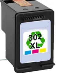 HP302XL: Kompatibel Patronen in Farbe
