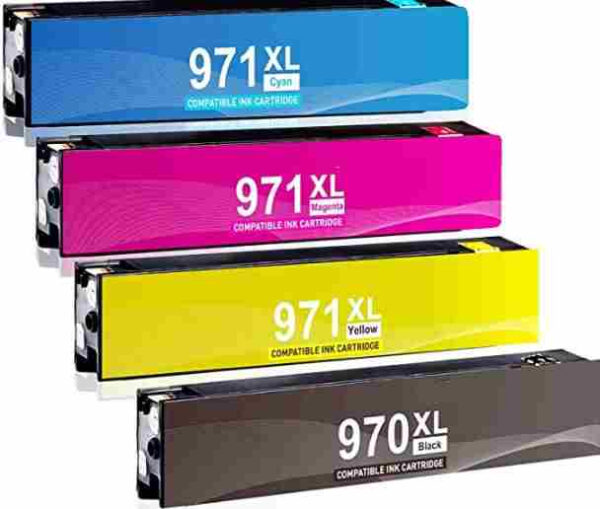 HP970/971: 4 kompatibel Patronenn für HP