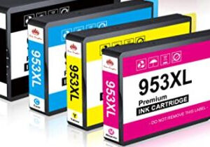 HP953xl: 4 kompatibel Patronen für HP
