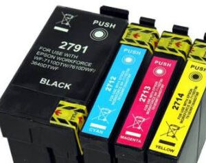 T2701 à 2704: Volle Patronen mit Chips