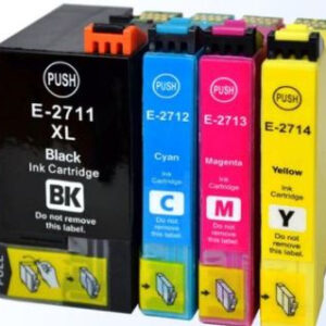 T2711 bis 2714XL: 4 volle Patronen mit Chips