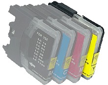 LC 980Kompatibel Patrone für Brother (Freie Farbauswahl)