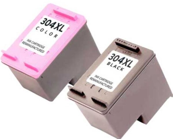 HP304 XL: kompatibel Schwarz- und Farbpatrone