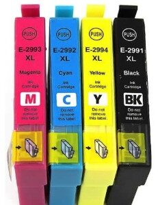 T29 4 kompatibel Tintenpatronen für Epson